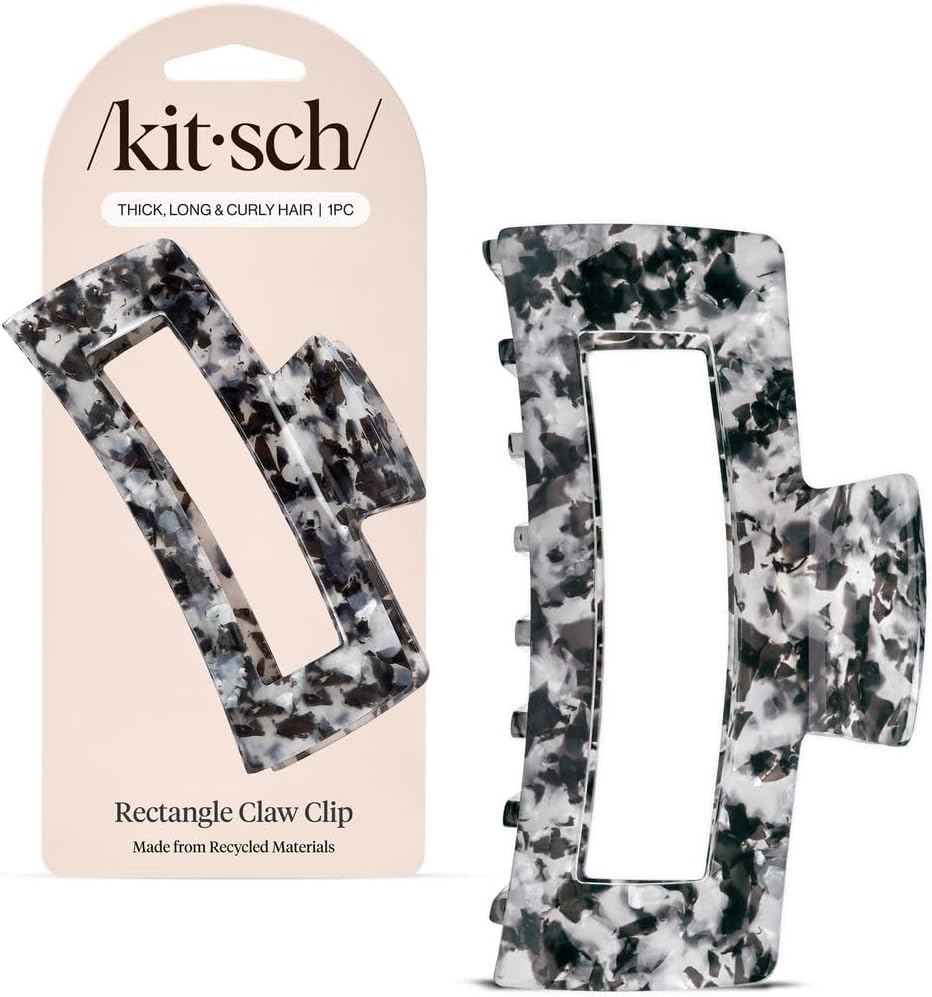 Detalle de Kitsch Hair Claw Clip in Recycled Plastic