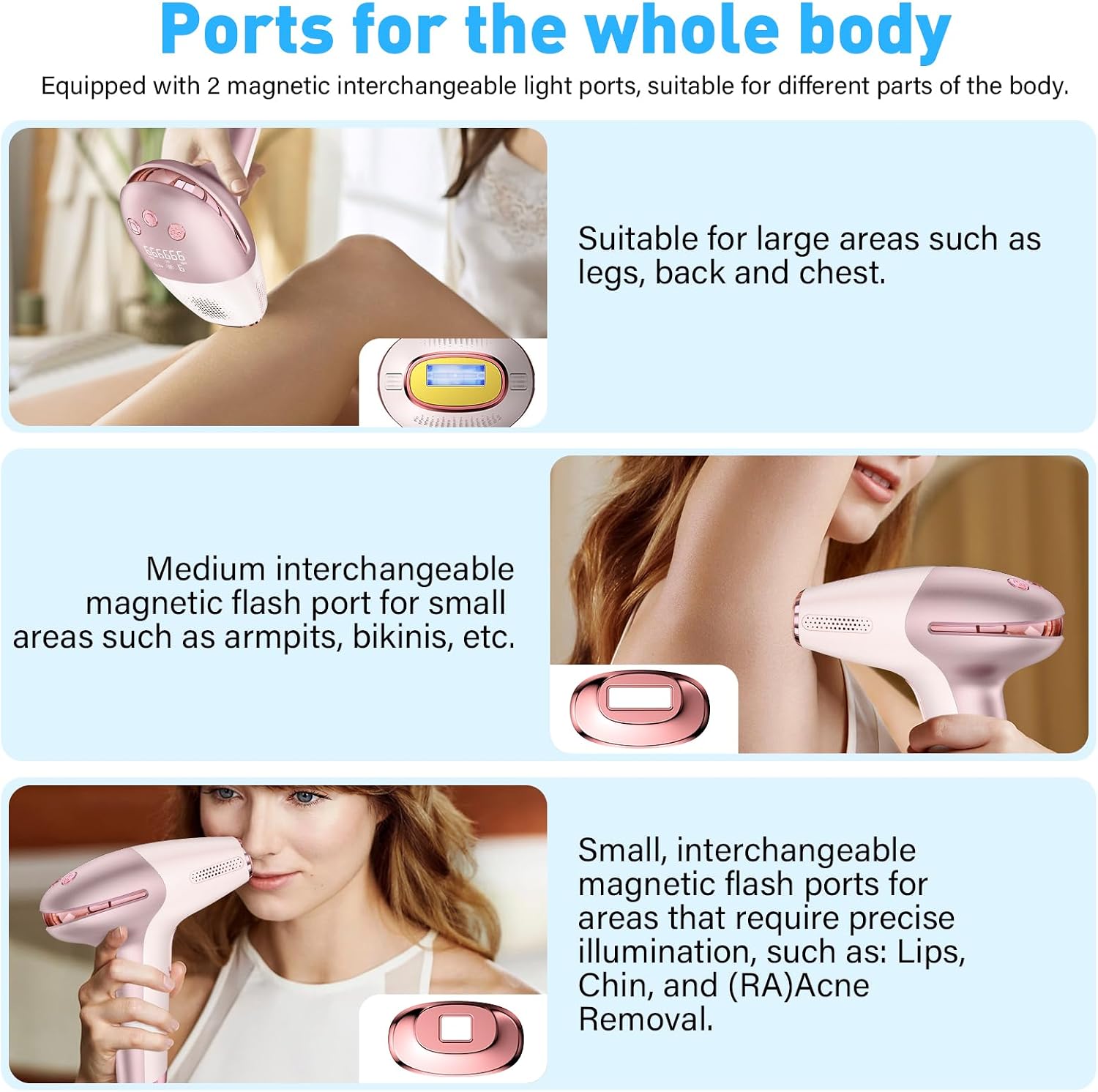 Thumbnail 4 de NIKYJM IPL Laser Hair Removal Device 999,999 flashes