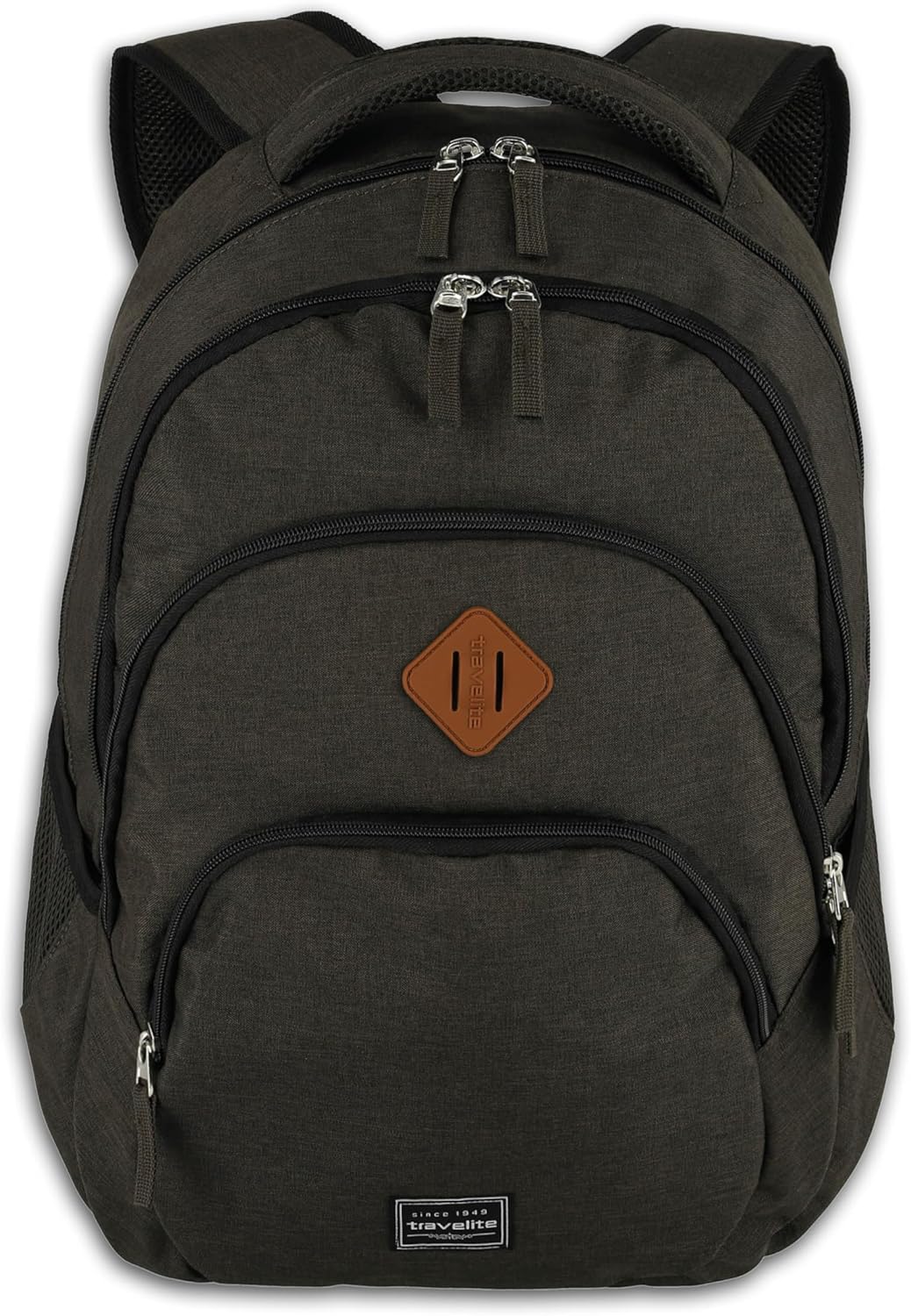 Detalle de Travelite BASICS Handgepäck-Rucksack mit Laptopfach 15,6 Zoll (22 Liter)