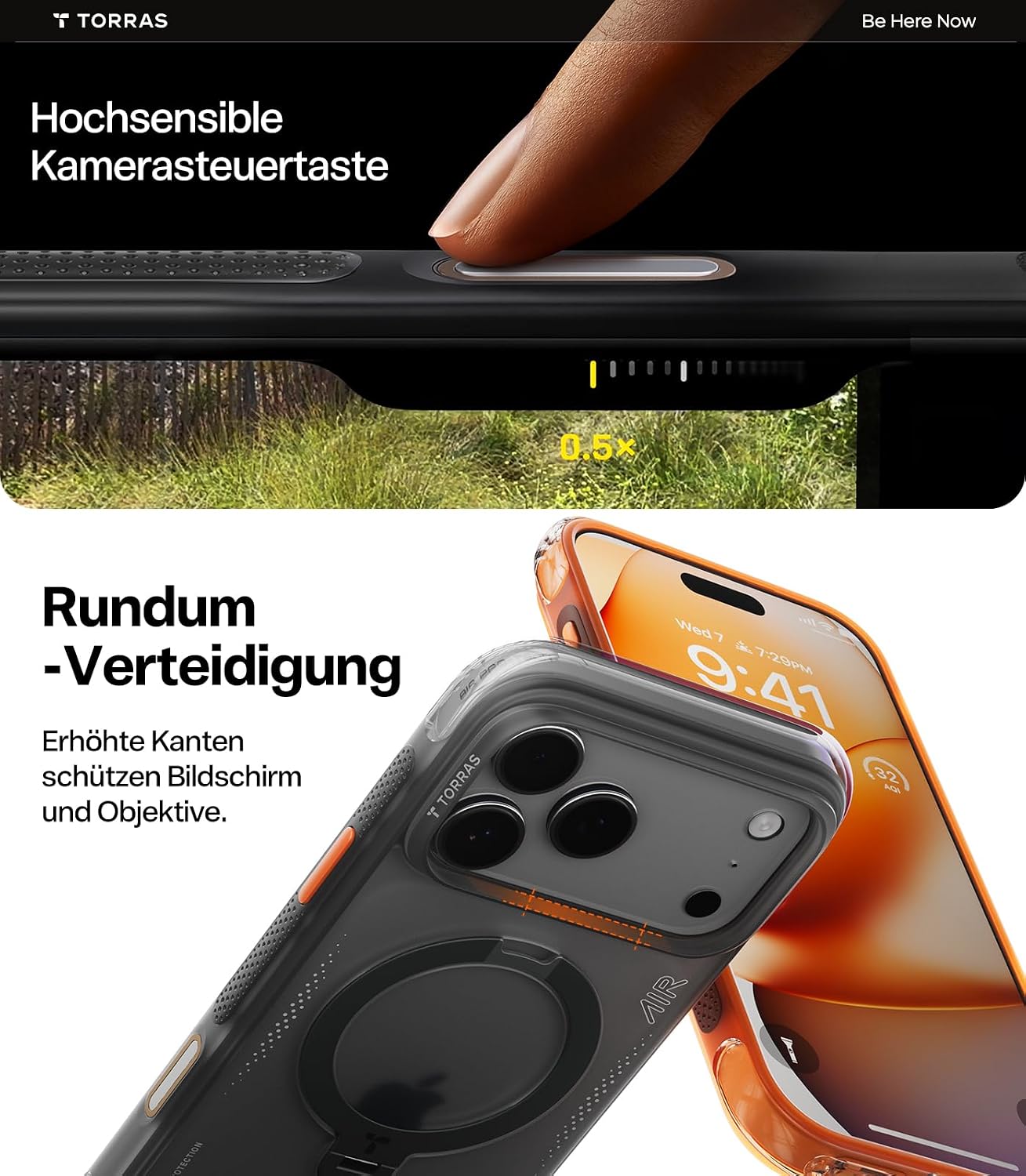 Thumbnail 5 de TORRAS Ostand Q3 Air Hülle 360° iPhone