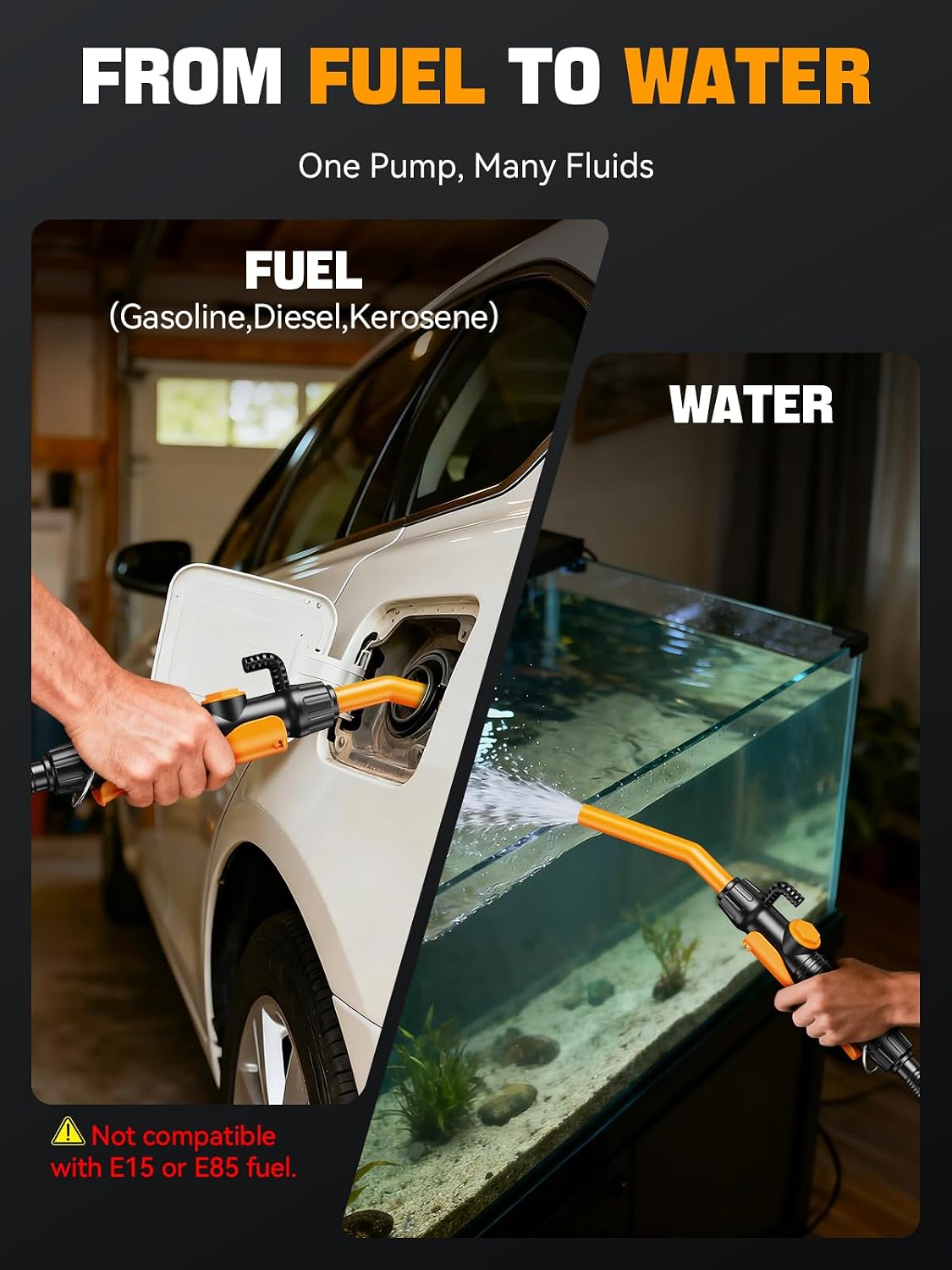 Thumbnail 6 de Fuel Transfer Pump, Battery-Powered Syphon with 59-Inch Hose ( up to 2.6 GPM )