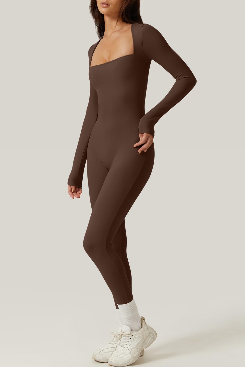 Thumbnail 3 de QINSEN Bodycon Jumpsuit 31in Inseam