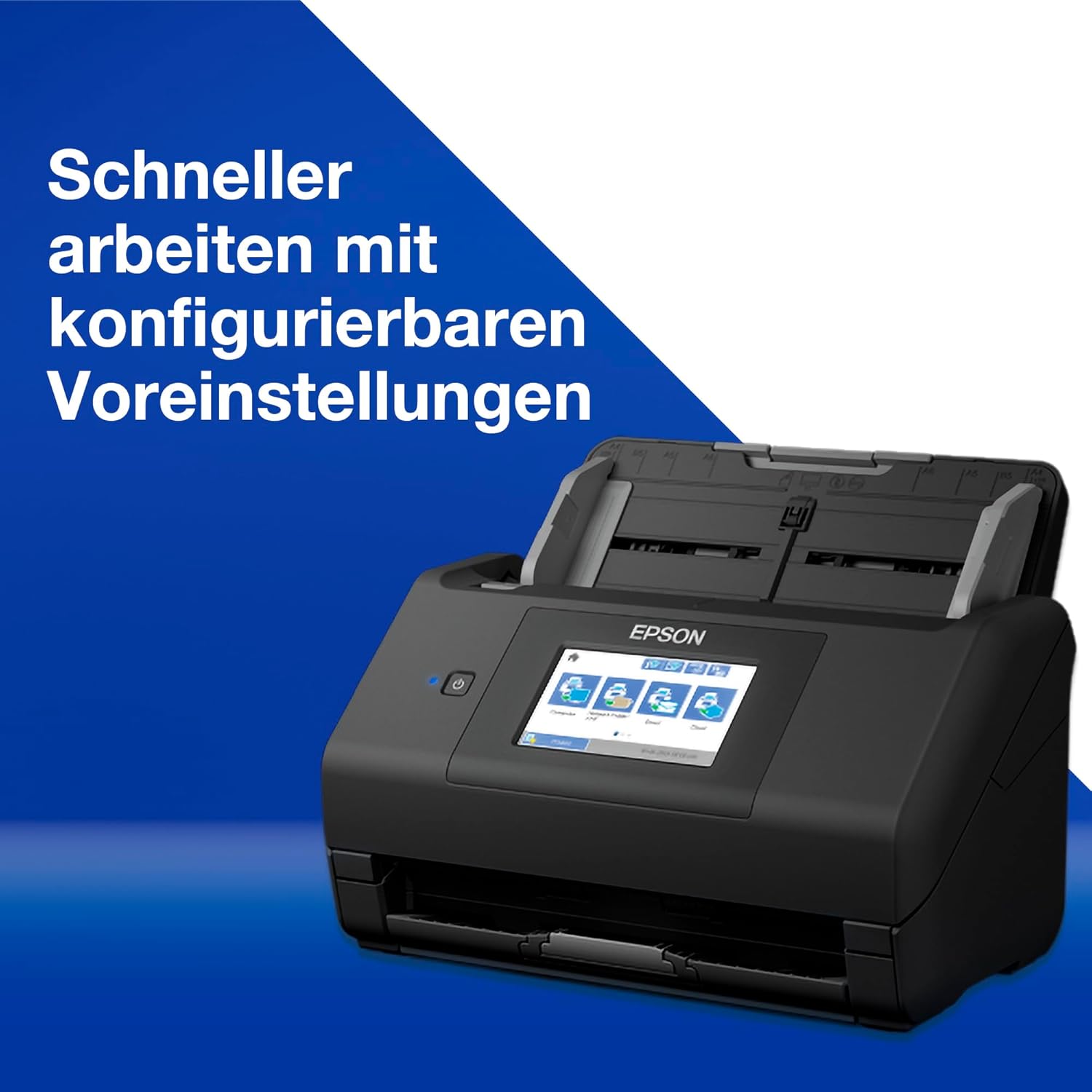 Thumbnail 5 de Epson WorkForce ES-580W Scanner – Kompakter Dokumentenscanner mit Wireless-Option und automatischer Ausrichtung