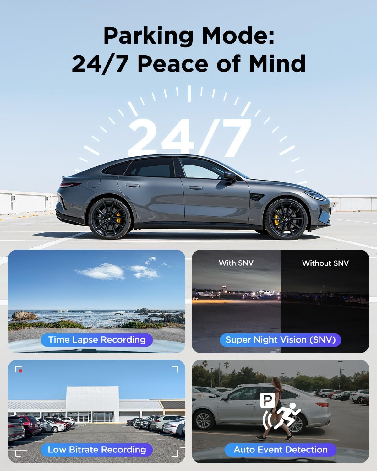 Thumbnail 6 de VIOFO A229 Plus 2-Channel Dash Cam, 1440p Front and Rear, HDR, 5GHz Wi-Fi