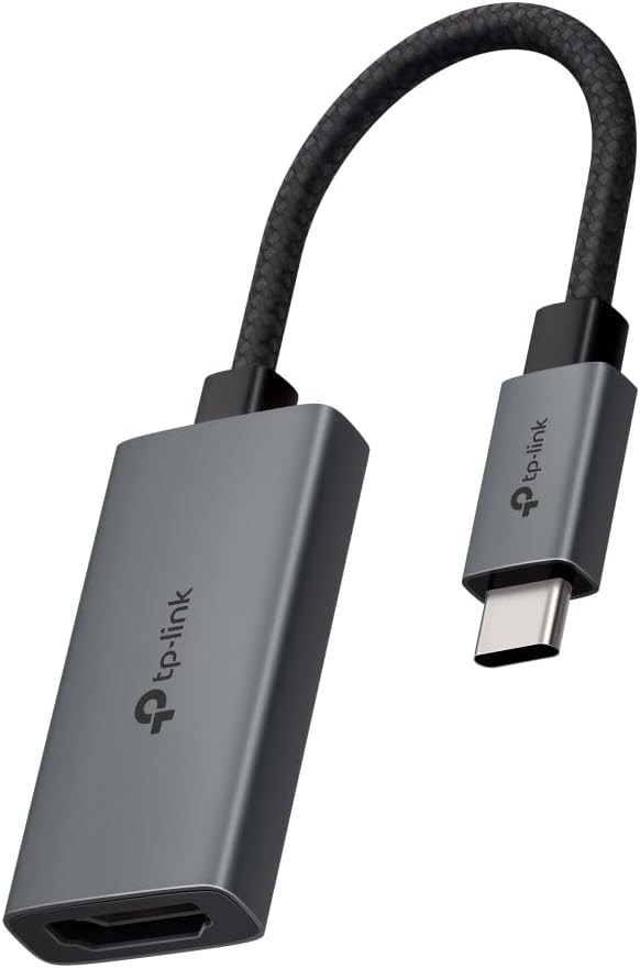 Detalle de TP-Link UA520C: USB-C auf HDMI Kabel 4K60Hz, 10 cm, Plug & Play