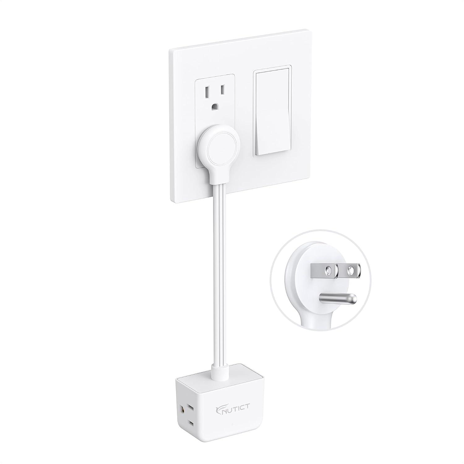 Detalle de NUTICT Outlet Extender with 6-Inch Cord