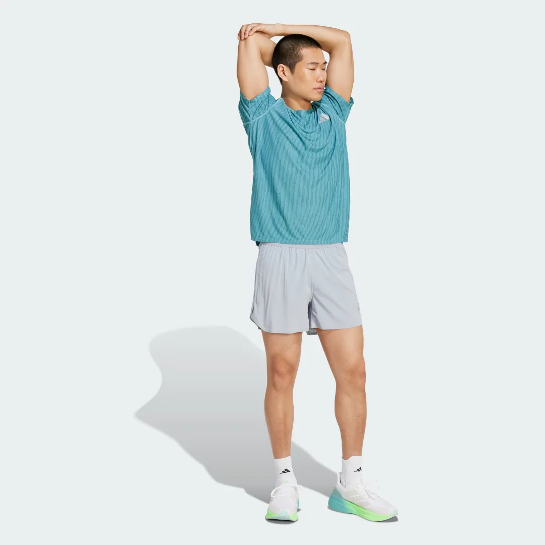 Detalle de Camiseta Adi365 Running CLIMACOOL+ de Adidas — versión turquesa