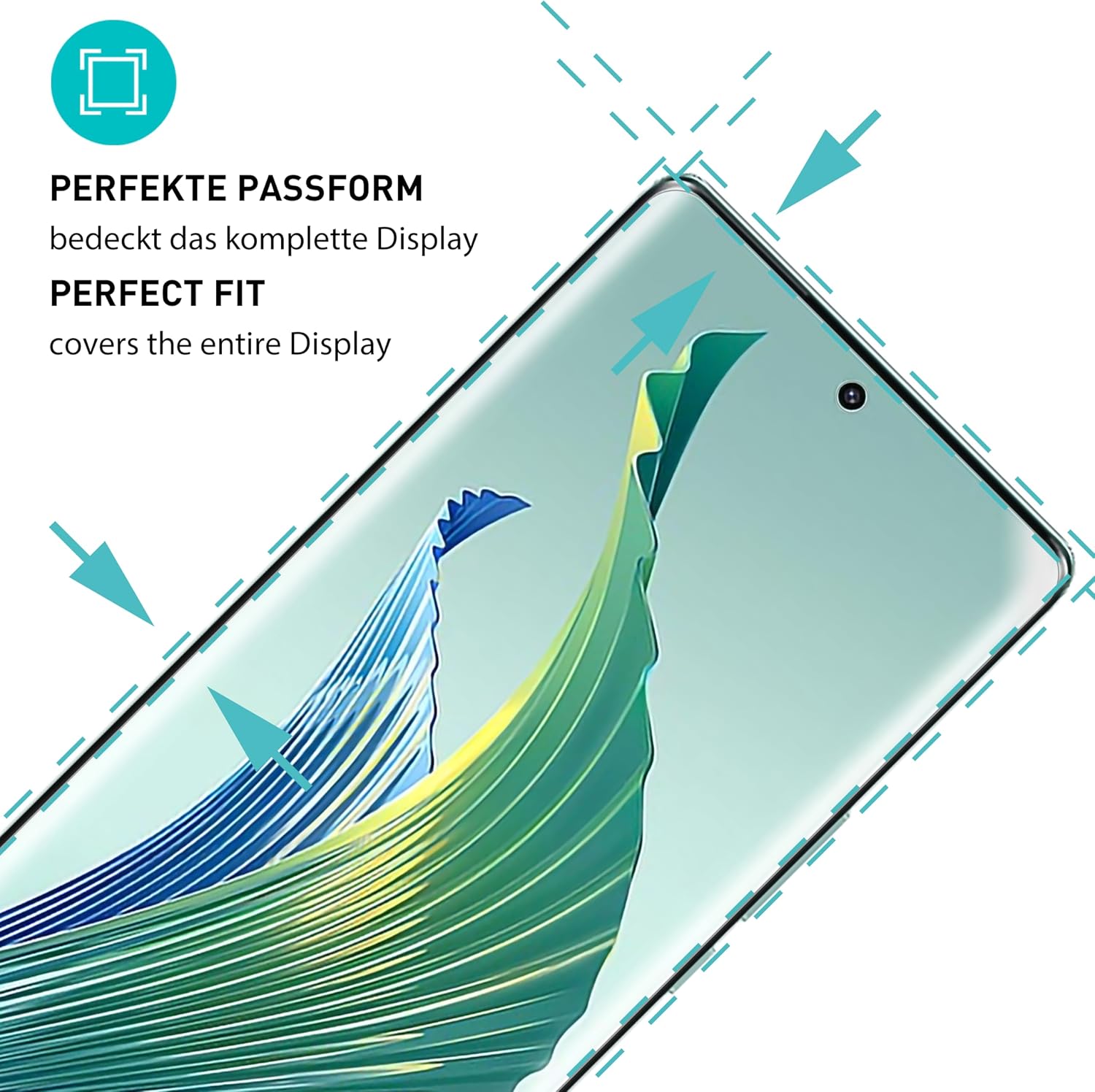 Thumbnail 1 de SmarTect TPU Screen Protector for Honor Magic 5 Lite, 2 Films and Camera Protectors