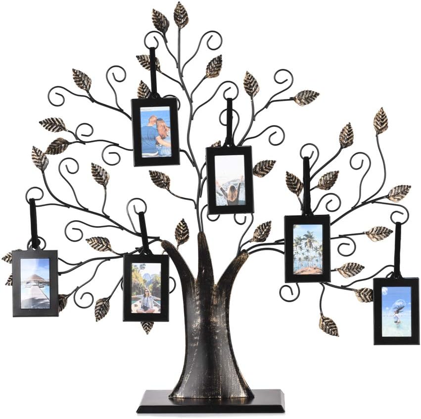 Detalle de Thetford Design Family Tree Photo Frame with 6 Hanging Picture Frames