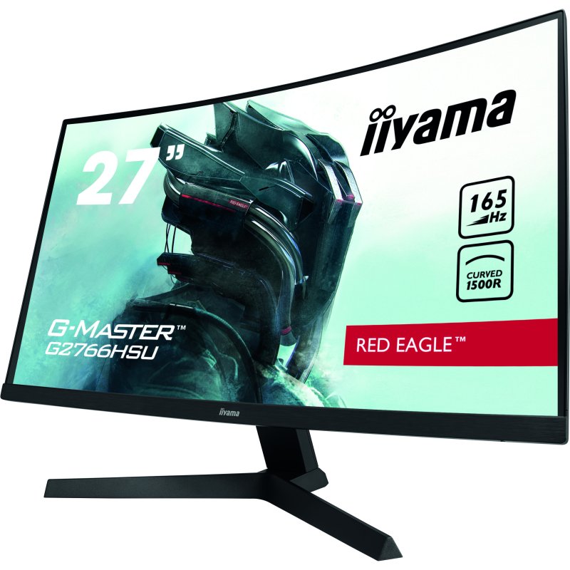 Thumbnail 1 de Iiyama G-MASTER Red Eagle G2766HSU-B1 de 27 pulgadas: monitor curvo Full HD 165 Hz con FreeSync Premium