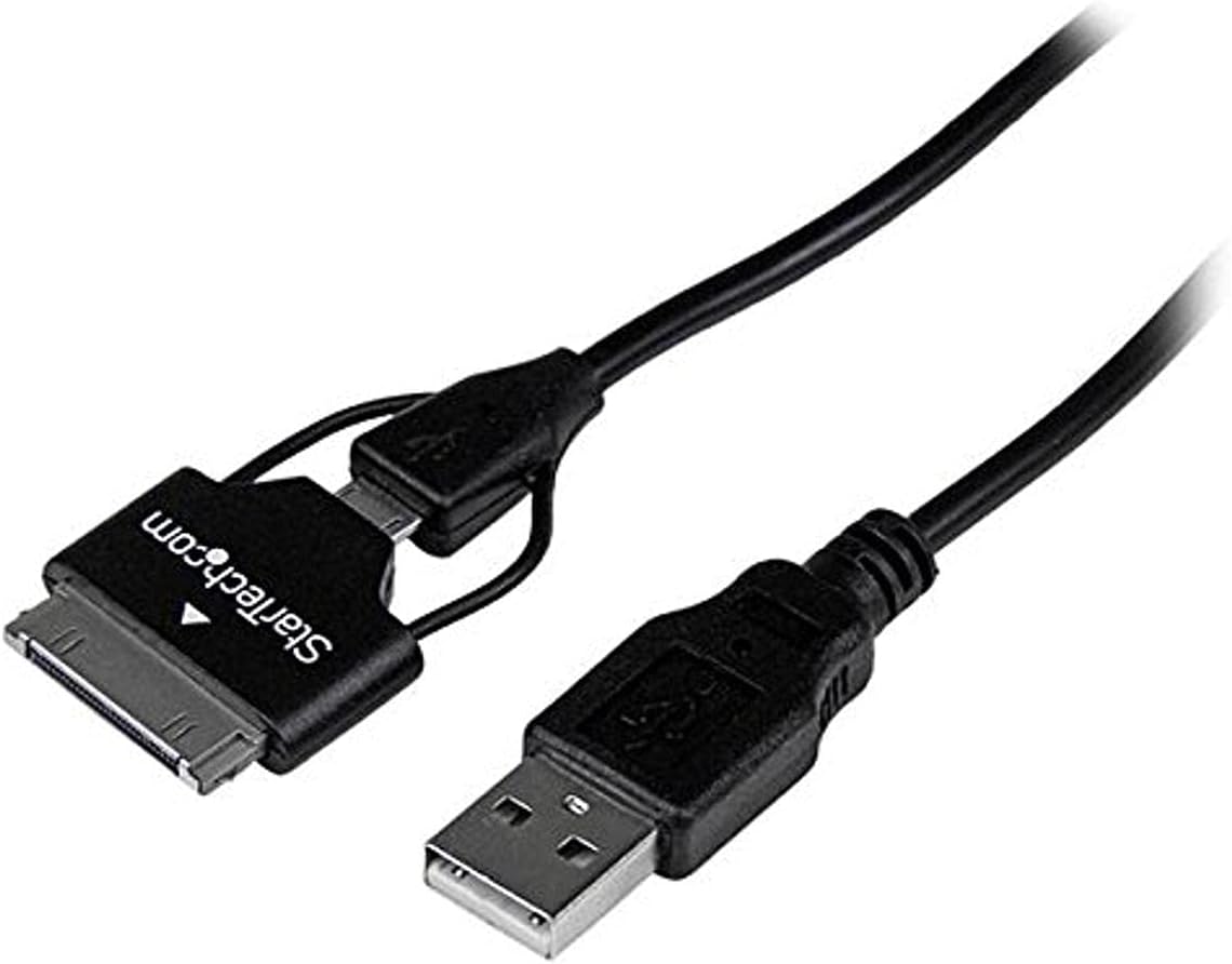 Detalle 2 de StarTech.com 2m Dock Connector to USB Cable for Samsung Galaxy Tab (USB2SDC2M)