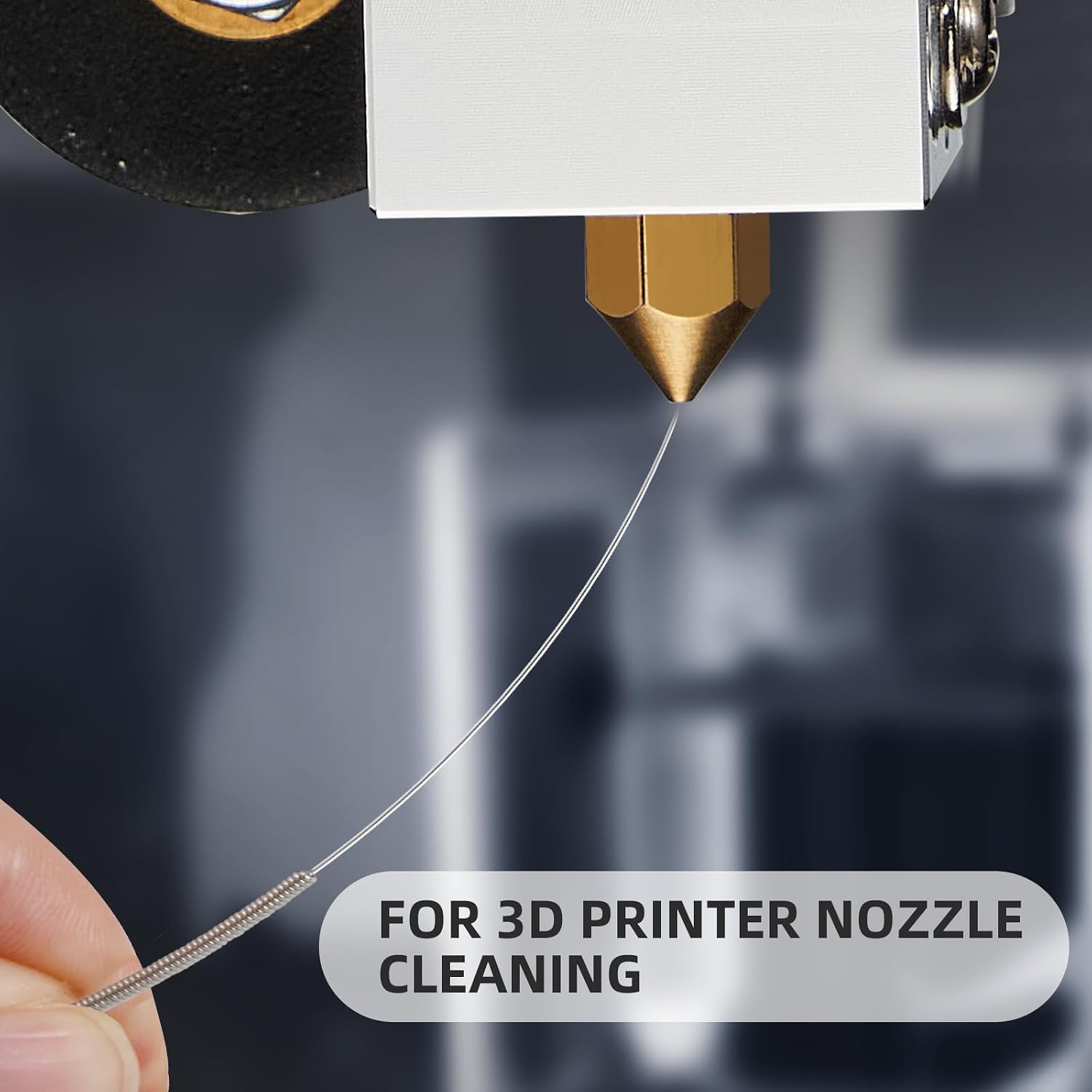 Detalle de 5APLUSREPRAP 3D Printer Nozzle Cleaning Kit 0.35mm
