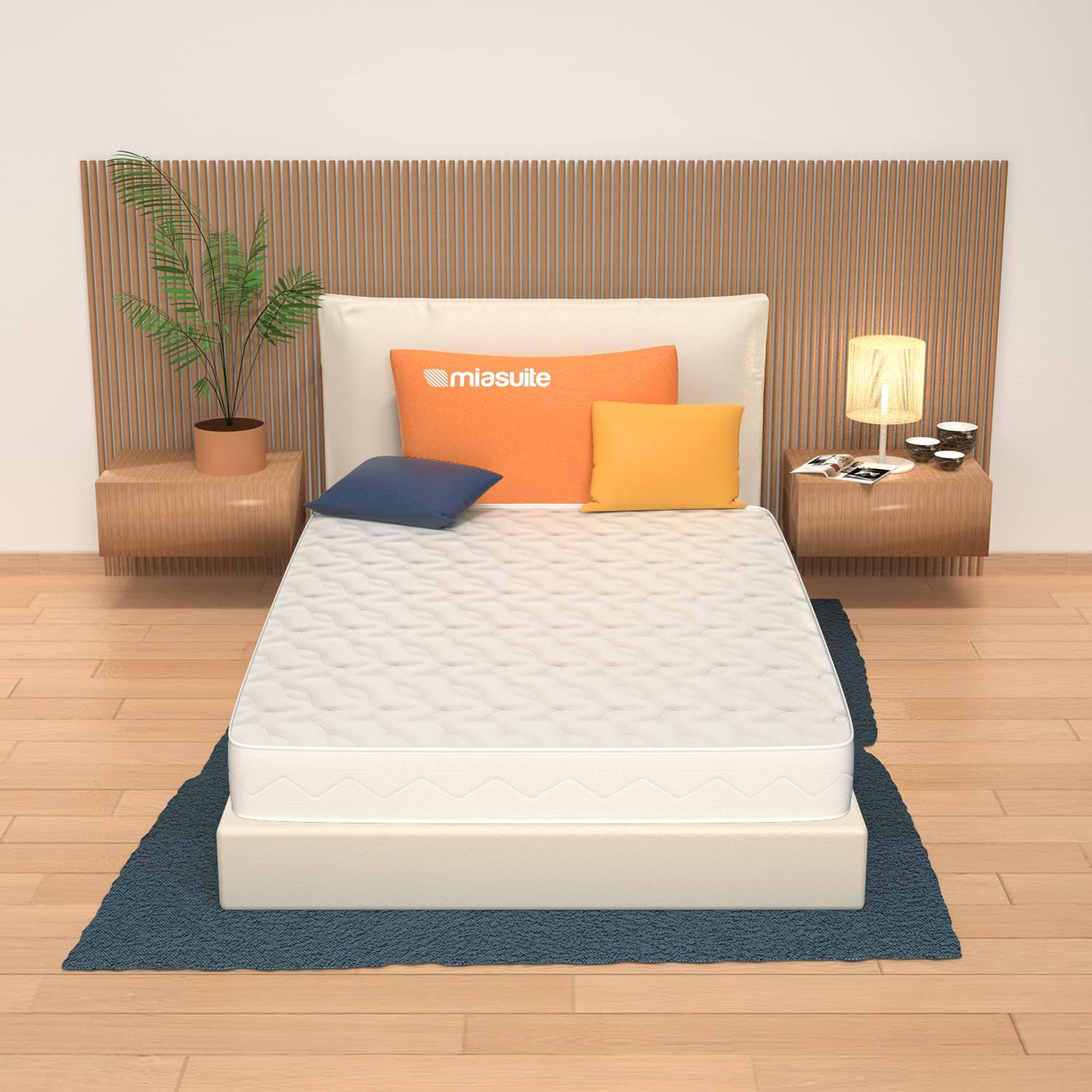 Detalle de MiaSuite Materasso Memory Foam Singolo 90x200 cm – Ortopedico e traspirante, alto 17 cm, Made in Italy