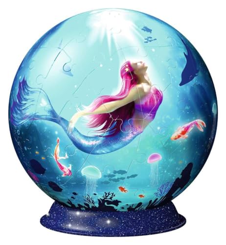 Detalle de Puzzle 3D Ravensburger Les sirènes 72 pièces ⚙