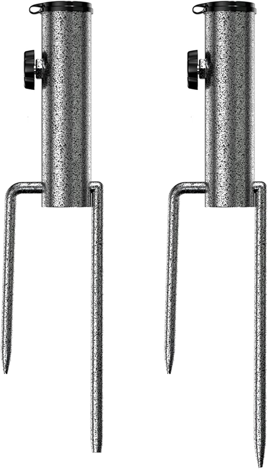 Thumbnail 6 de Mikytoper parasol base with ground spike (one piece) for garden, beach and fishing umbrellas