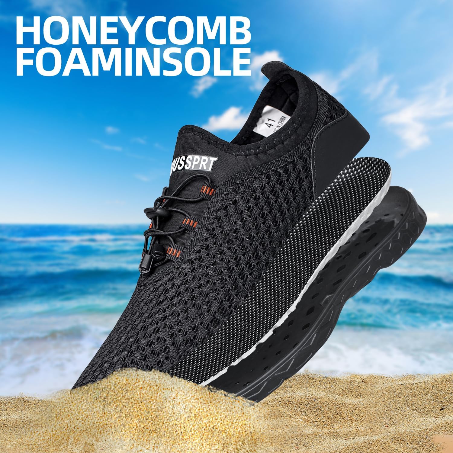 Thumbnail 5 de DOUSSPRT Men's Water Shoes Quick Drying Aqua Shoes