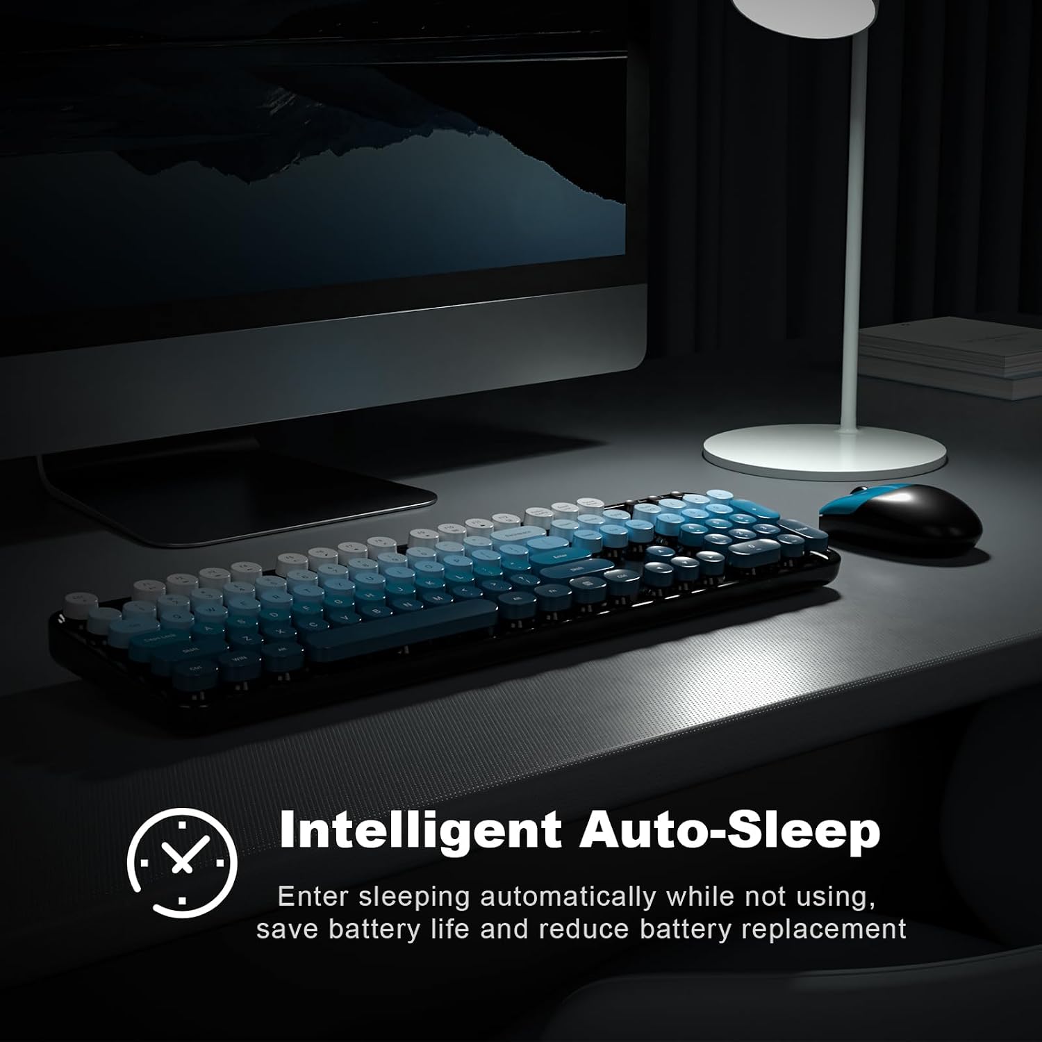 Detalle 2 de MOFII Wireless Keyboard and Mouse Combo 10m
