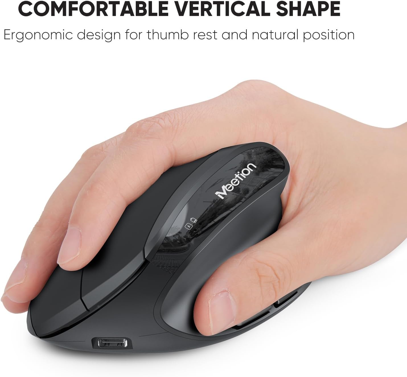 Thumbnail 6 de MEETION Ergonomic Keyboard and Mouse 500mAh