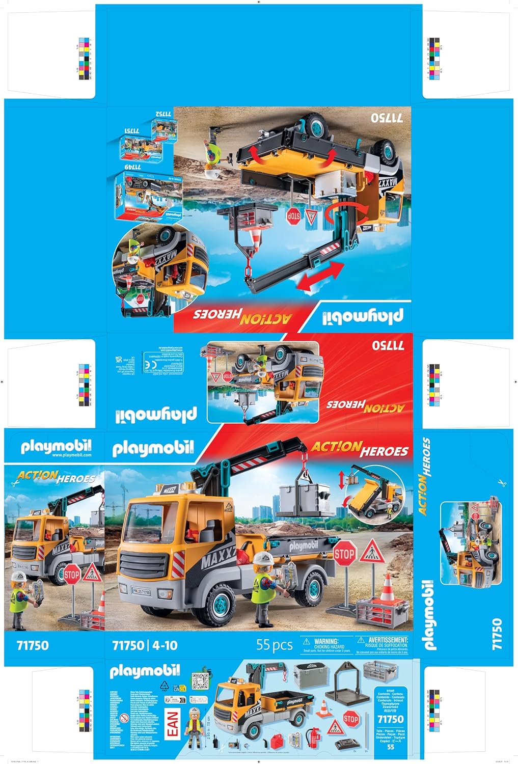 Thumbnail 5 de PLAYMOBIL City Action Baustellen-LKW mit Kran (71750) – Kaufberatung