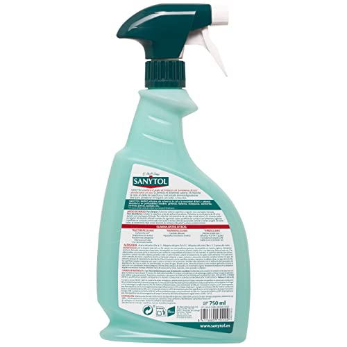Detalle 2 de Sanytol Limpiador Antical Eucalipto - Pack 4 x 750 ML