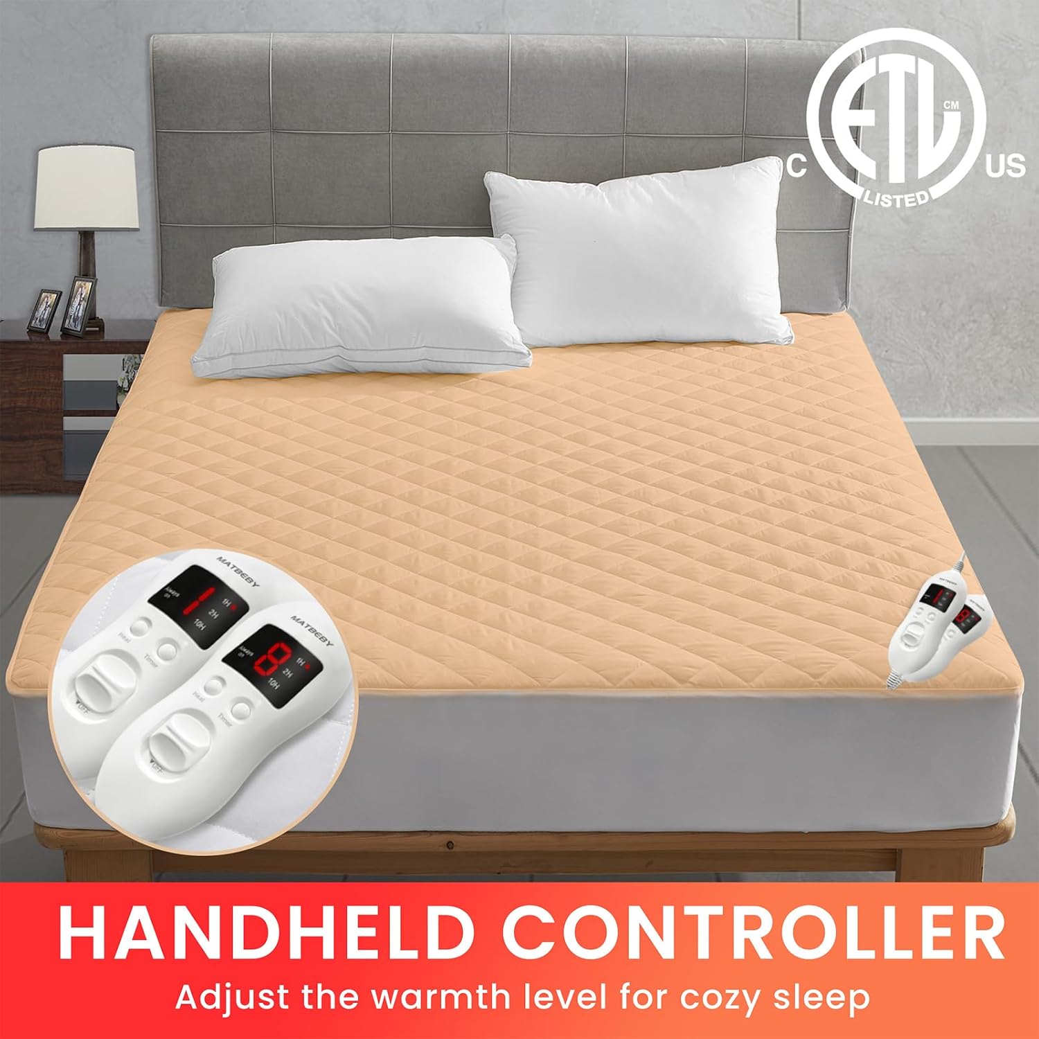 Detalle de Heated Mattress Pad Queen 60x80