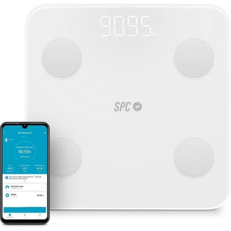 Detalle 2 de Báscula Inteligente SPC Atenea Fit 3 – Precisión y conectividad para monitorizar tu salud