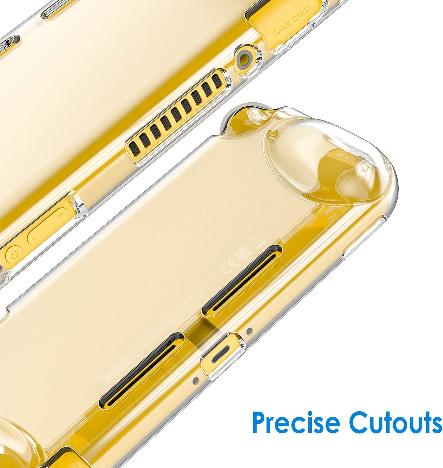 Thumbnail 6 de JETech HD Clear-hoes voor Nintendo Switch Lite 2019 met antislipgrip