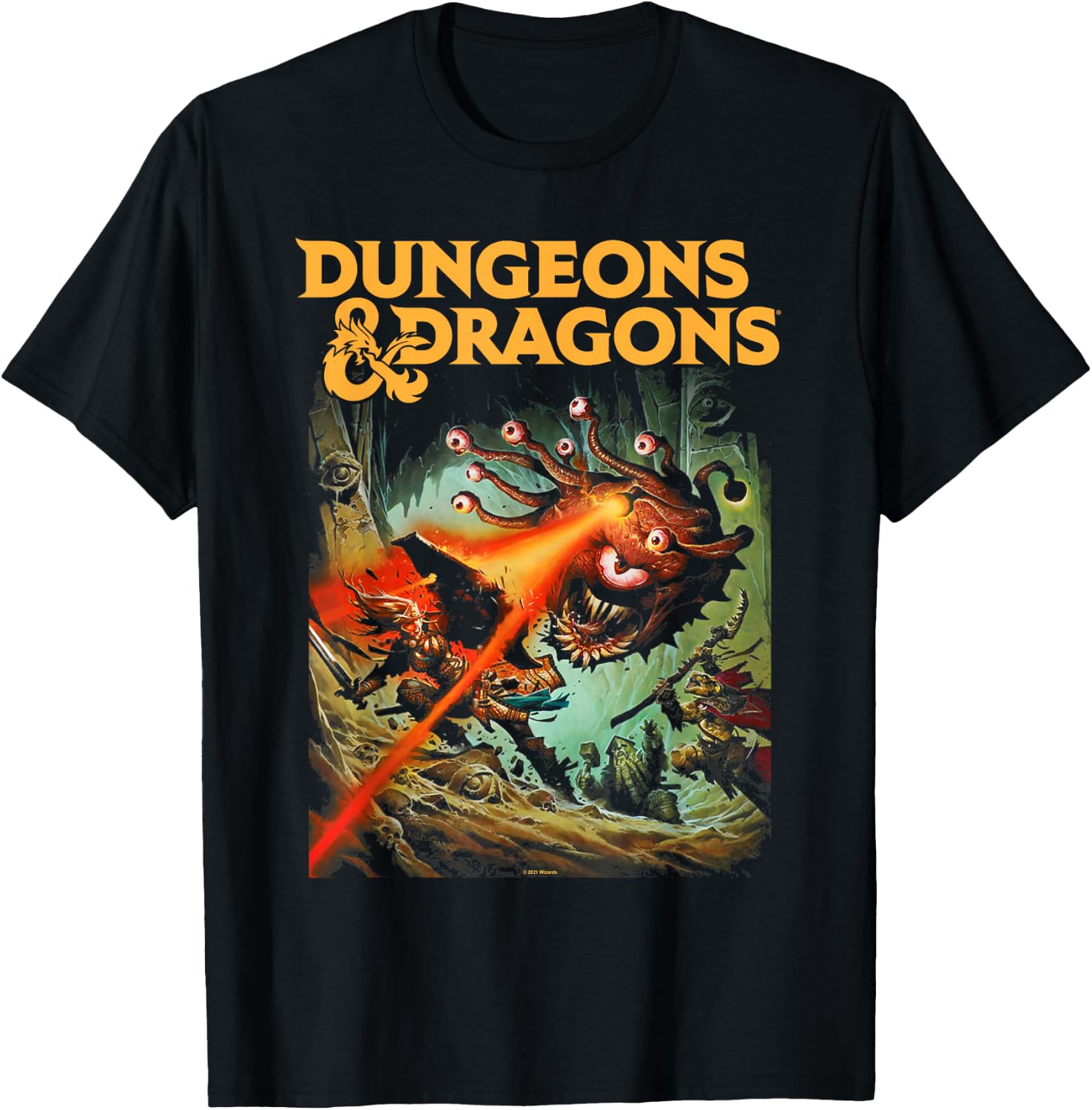 Detalle de Dungeons & Dragons Strike the Beholder Camiseta