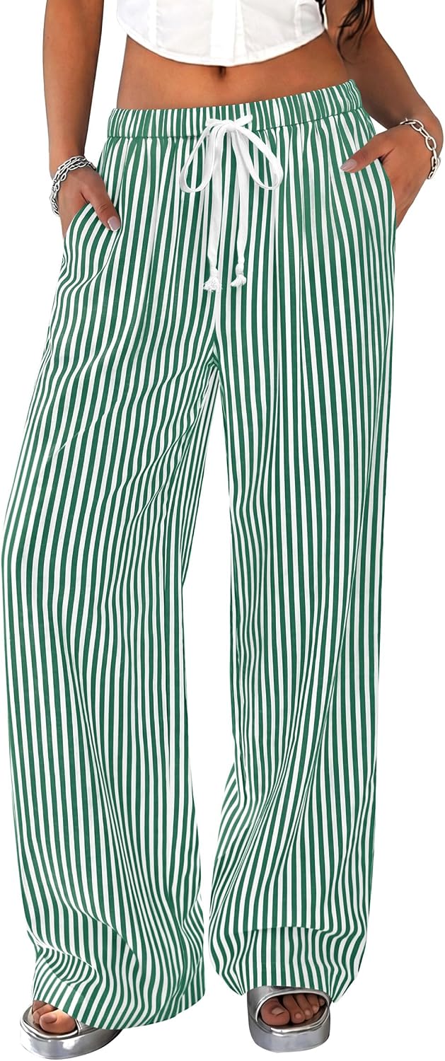 Detalle de PRETTYGARDEN Women's Palazzo Pants