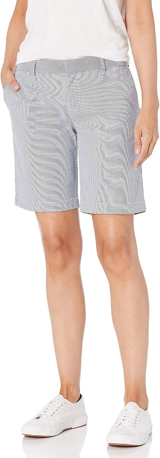Detalle de Tommy Hilfiger Women’s Hollywood 9'' Chino Short – Solid