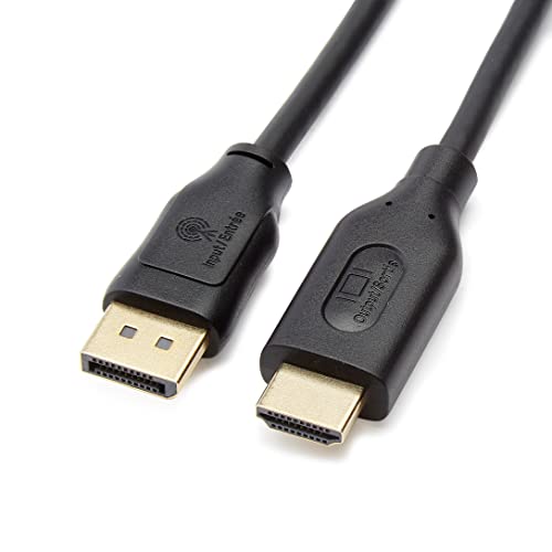 Thumbnail 3 de Amazon Basics Cable DisplayPort a HDMI, 0.9 m, Negro