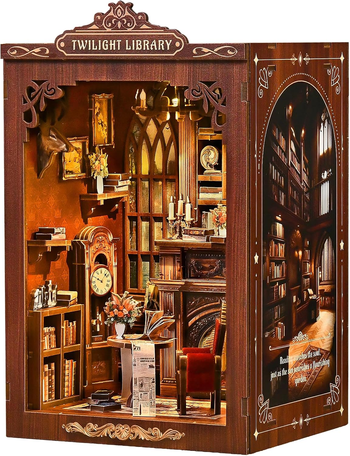Detalle de Book Nook Kit DIY 3D Puzzles
