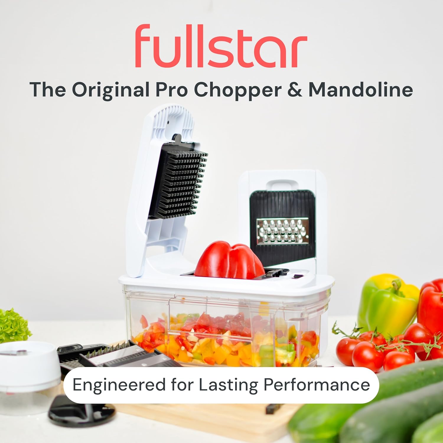 Detalle 2 de Fullstar Mandoline Slicer 6-in-1 vegetable slicer 🥒