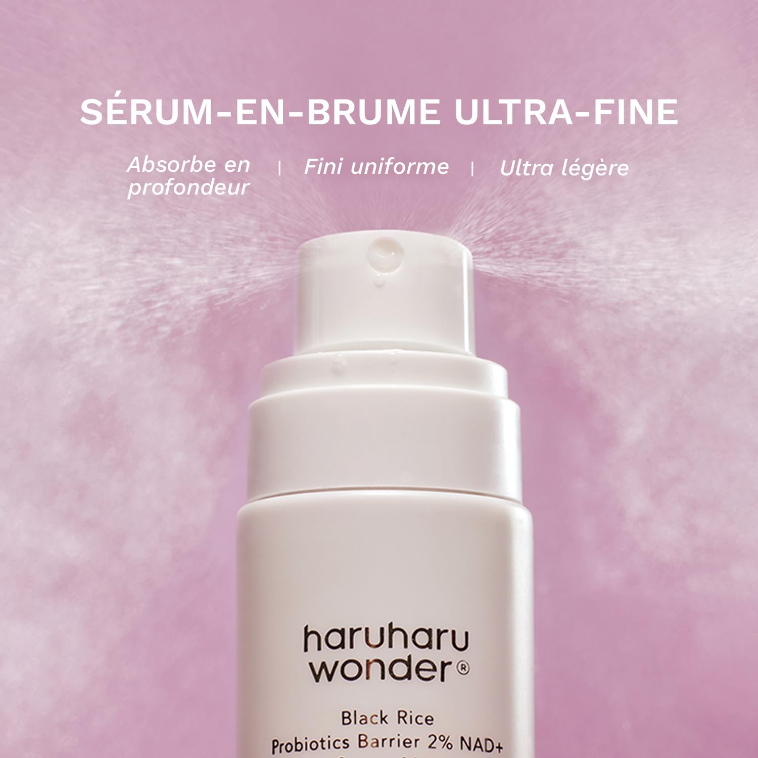 Thumbnail 6 de Haruharu Wonder Black Rice Probiotics 2% NAD+ Serum Mist — brume hydratante et repulpante, 80 ml
