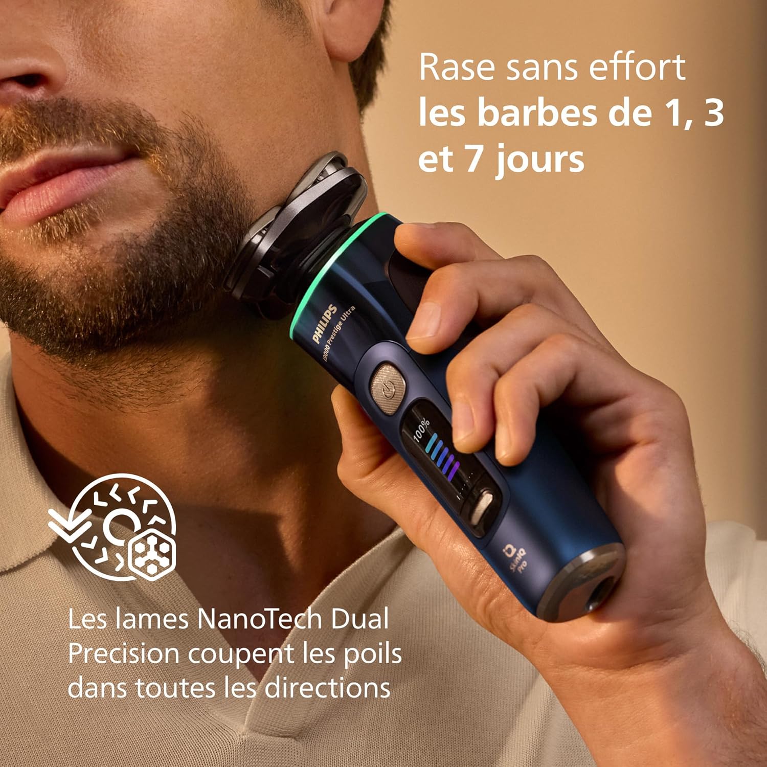 Thumbnail 5 de Philips Rasoir i9000 Prestige Ultra, Skin IQ Pro, 5 modes ⚙