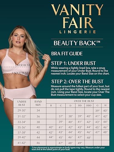 Thumbnail 6 de Vanity Fair Women’s Full Figure Beauty Back Smoothing Bra (Style #71380) with 4-Way Stretch