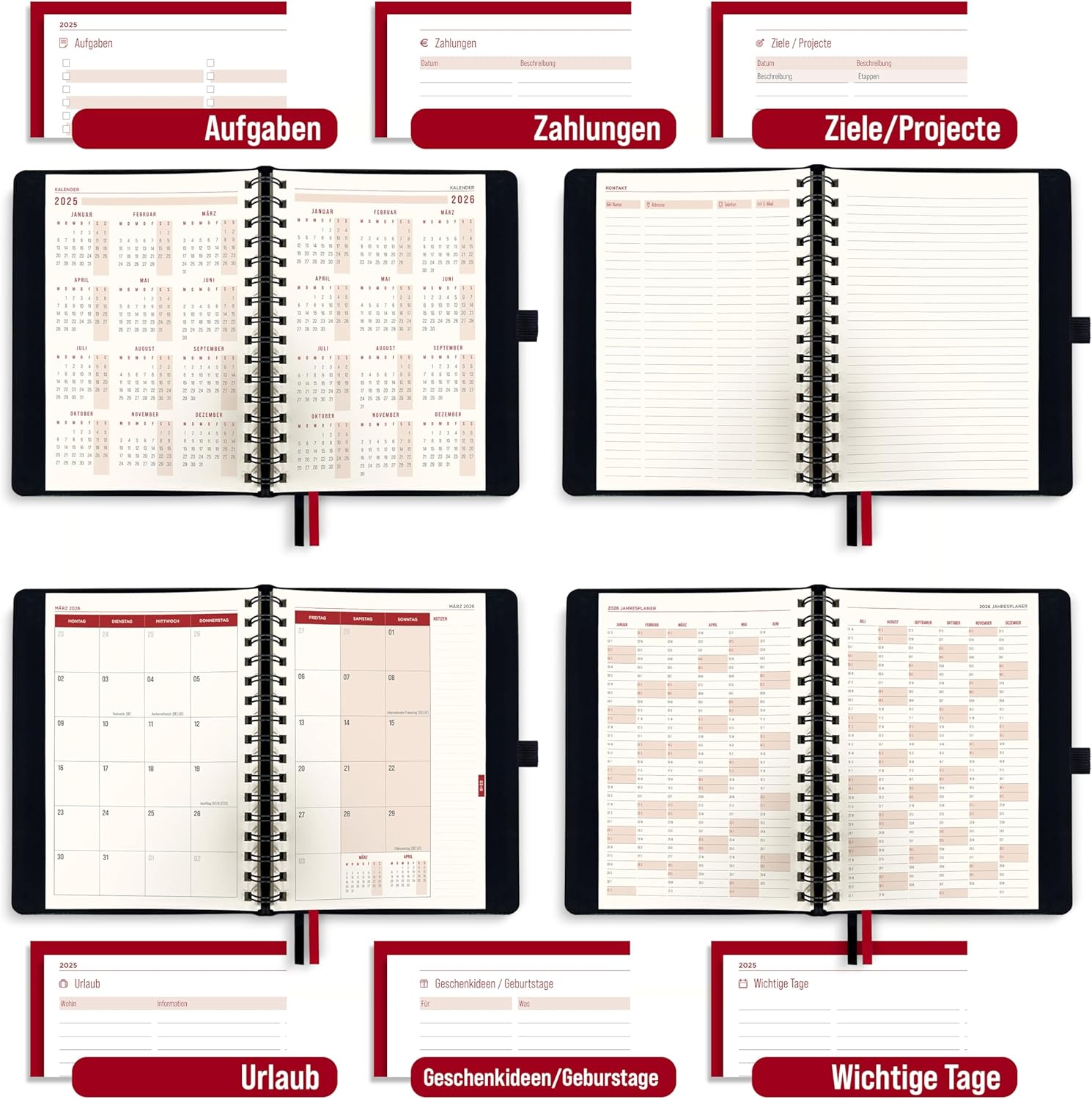 Thumbnail 4 de colortouch Terminplaner 2026 A5 📘