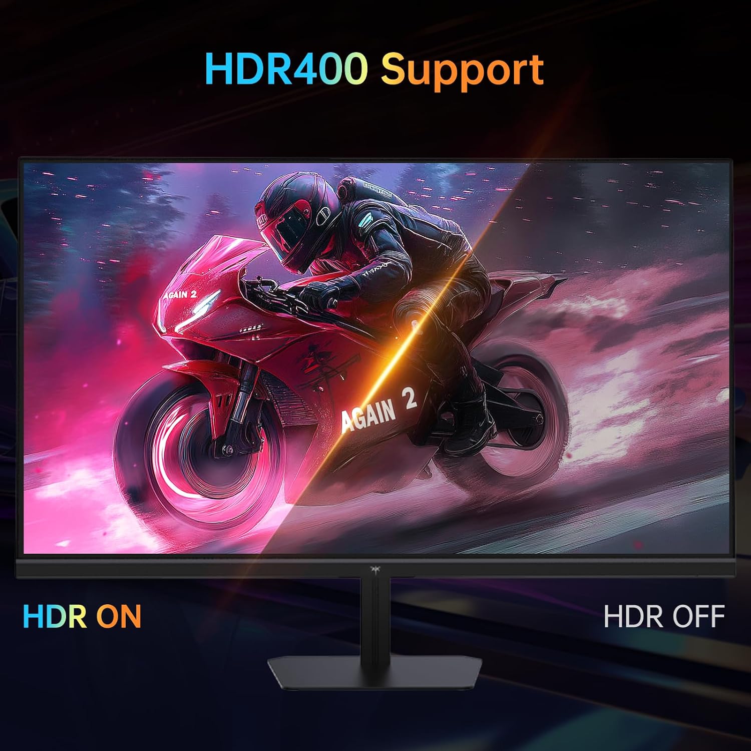 Thumbnail 5 de KTC 24 Inch FHD Gaming Monitor (1080P) with Fast IPS Panel, 180Hz (OC 190Hz), HDR400 and Adaptive Sync