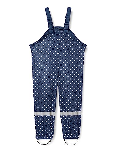 Detalle de Playshoes Pantalones de Barro – Monos de lluvia para niños Unisex 104, Azul Marine 11 Puntos