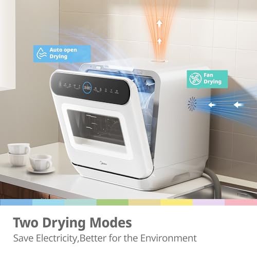 Detalle de COMFEE' Table Top Dishwasher No Plumbing with 6L Water Tank