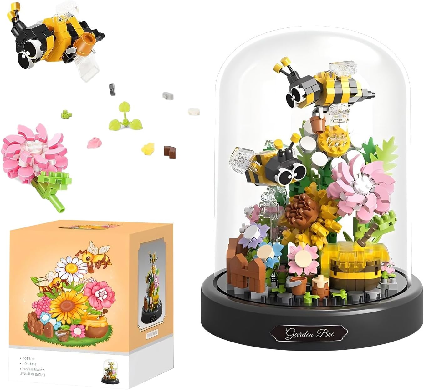 Detalle de GaoDeBuChou Insect Decor 588pcs micro set