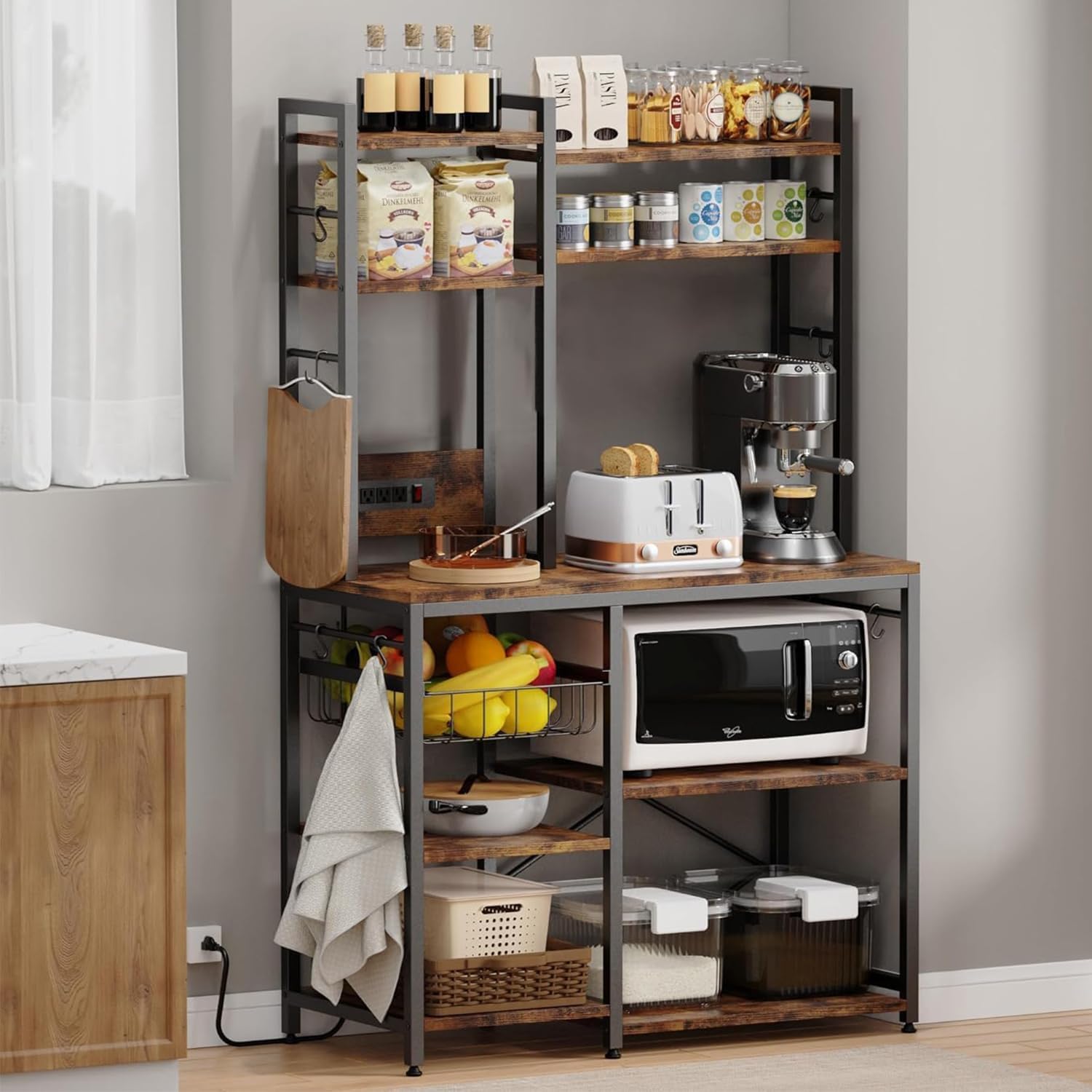 Thumbnail 6 de Cheersstar Kitchen Storage Rack, 5-Tier