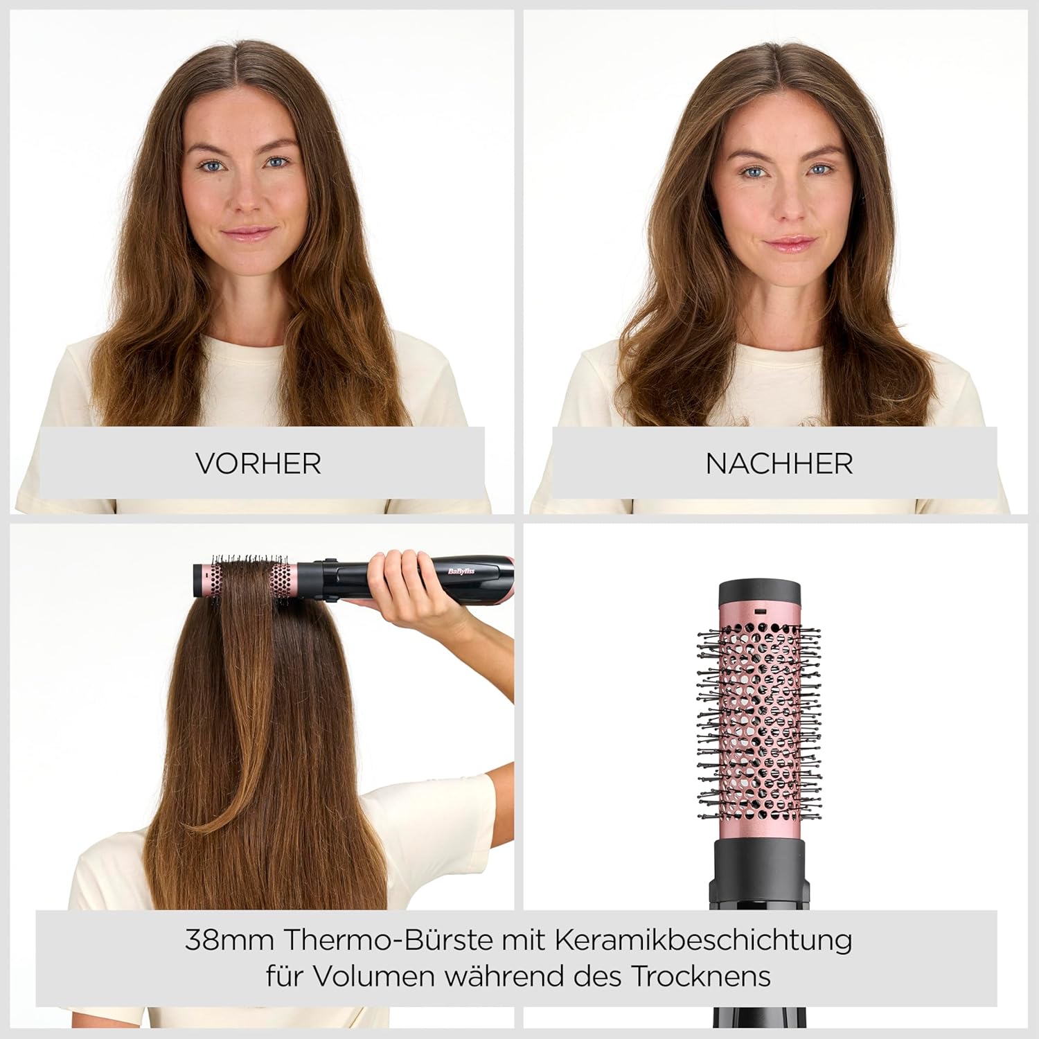 Thumbnail 5 de BaByliss Perfect Finish 1000W WarmluftbĂŒrste đâ