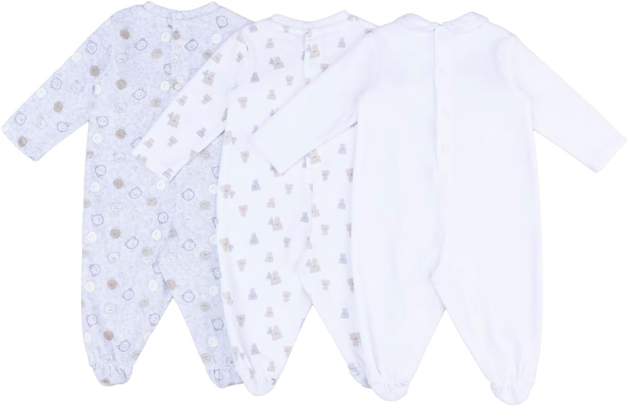 Detalle 2 de Prénatal Set 3 tutine in ciniglia 👶