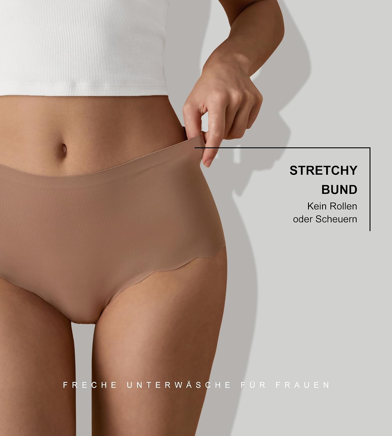 Detalle de SHARICCA Nahtlos Slips Hohe Taille