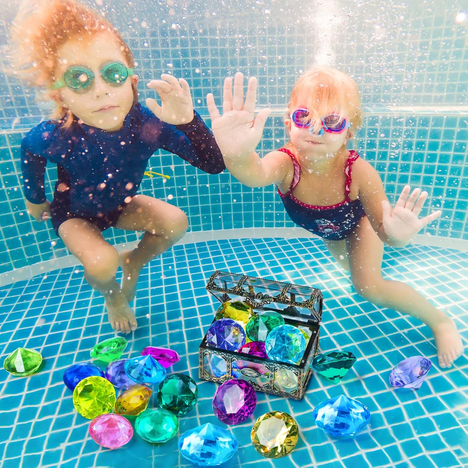 Detalle de DISHIO Diving Gem Toy 10PCS for Kids
