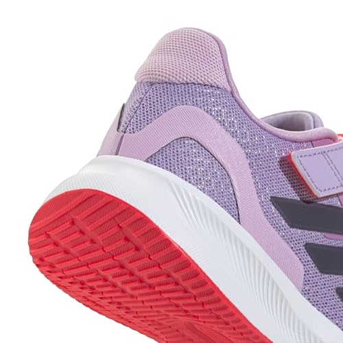 Detalle de adidas Runfalcon 5 Kids Shoes (Powder Plum/Aurora Plum/Lucid Red) – 12.5 UK