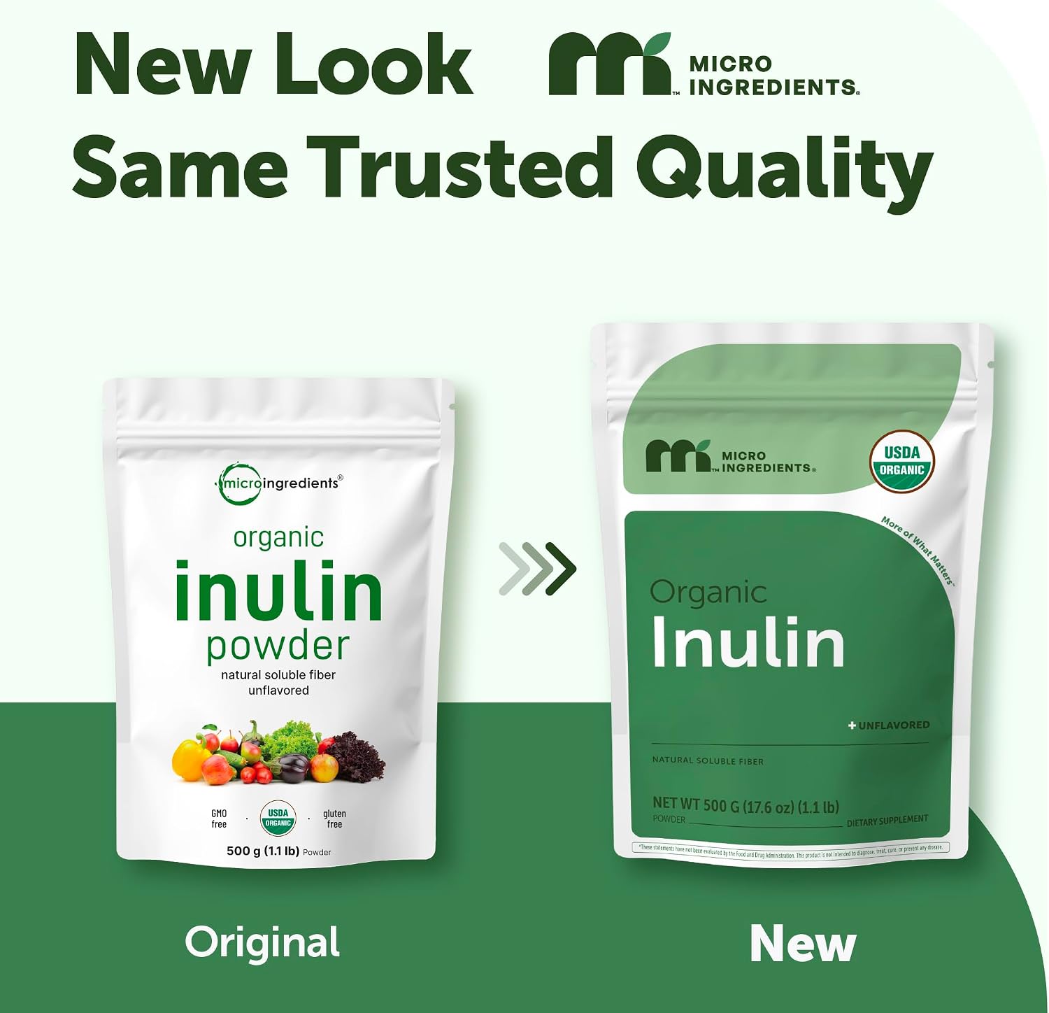 Detalle 2 de Micro Ingredients Inulin Fiber Powder, 1.1 lb