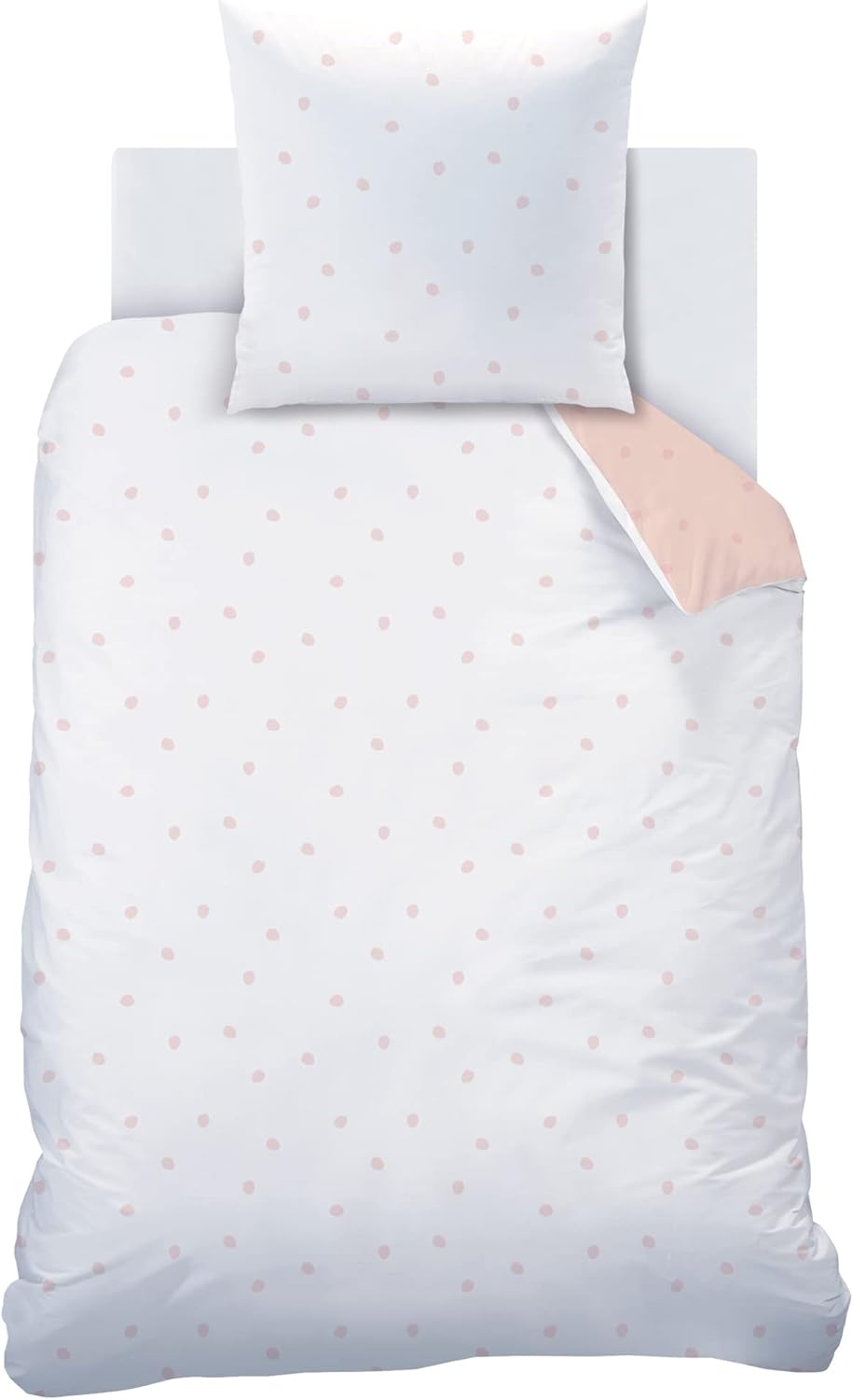 Thumbnail 3 de Parure de lit enfant fille MATT & ROSE 140x200 cm Nuages (100% coton) avec housse de couette + taie 65x65 cm