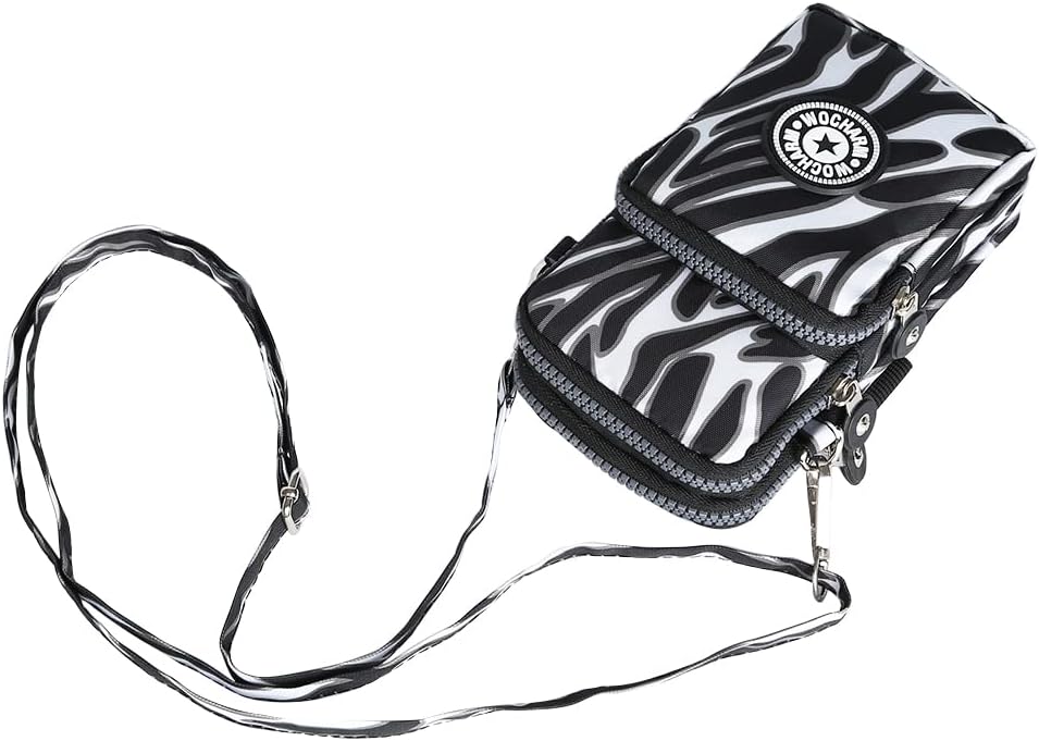 Thumbnail 3 de Best World 4 Yu Lightweight Nylon Crossbody Bag: Compact, Multi-Pocket Phone Wallet for Women